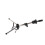 Silver Salon Training Tripod for Hair 20