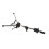 Silver Salon Training Tripod for Hair 21