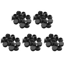 120Pack Silla Mesa Patas Enchufe 22mm Diámetro Cubierta Redonda de Plástico Rosca Tubo Insertado para Proteger el Piso Y Los Golpes