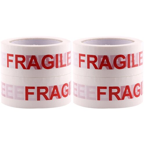 4Rolls Robuste Hinweisaufkleber Fragile Selbstklebend Für Pakete