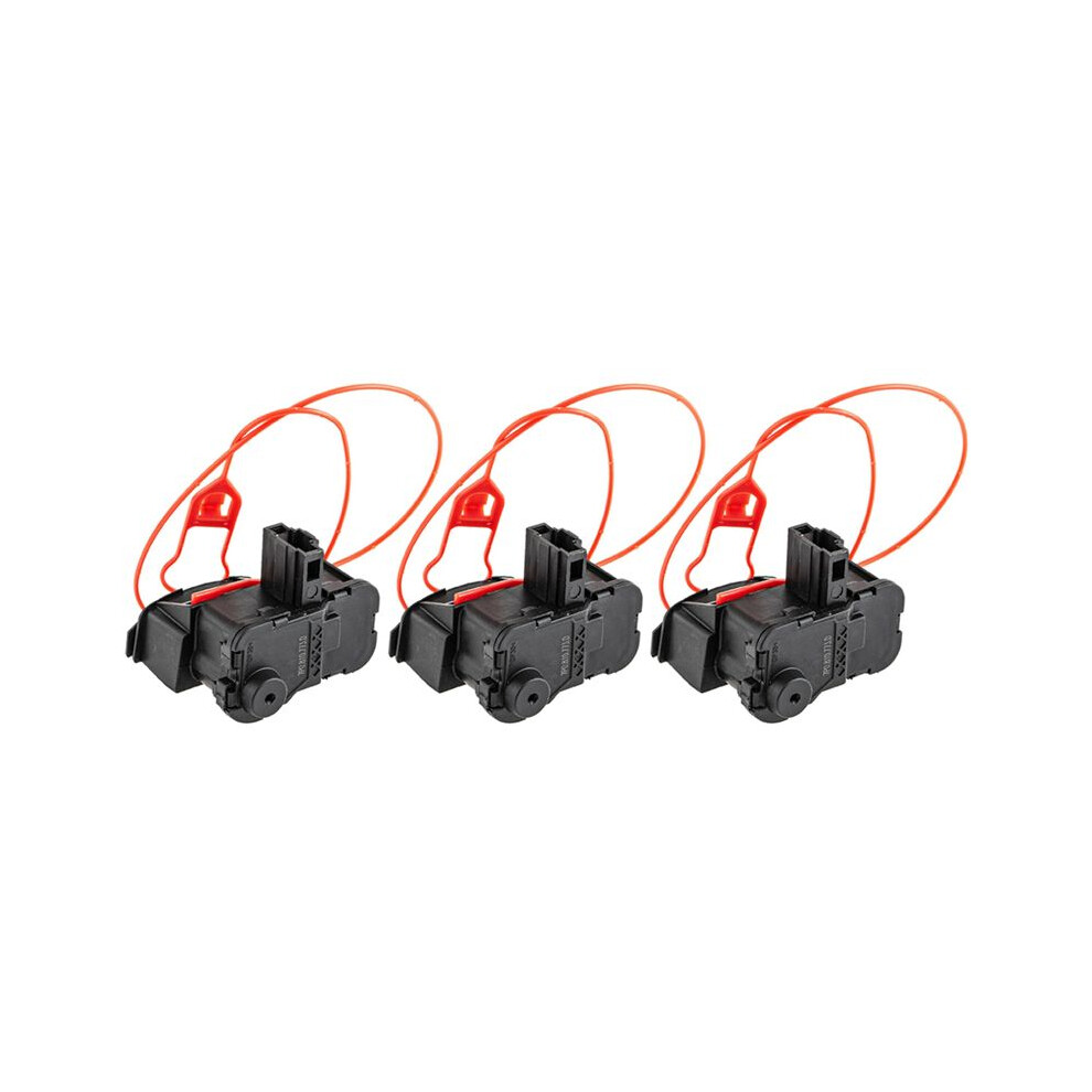 3X Fuel Tank Door Cap Lock Actuator Motor 7P0810773f For - Cabriolet Leon Fabia Octavia 6033986744457