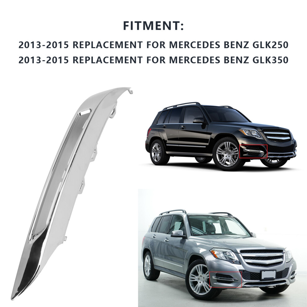 Mercedes Glk 2013-15 Right Fog Bezel 2048853474 7055741789939