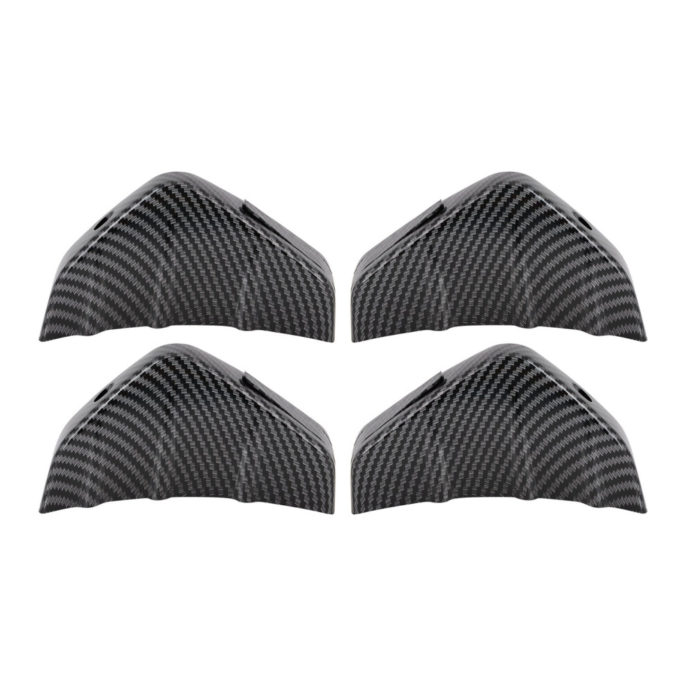 Carbon Fibre Style Rear Bumper Spoiler Kit 7055741789946