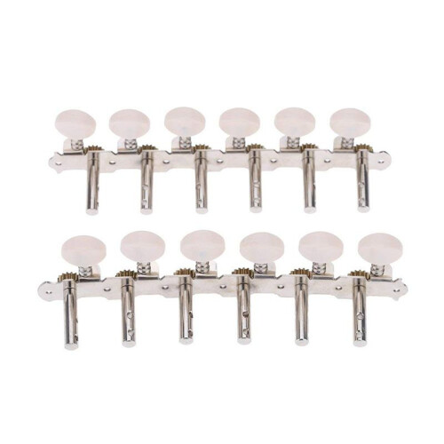 6X 6R6L 12 String Acoustic Guitar Tuning Key Peg Tuner Machine  String Tuner Button