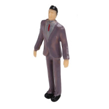 200Pcs G Scale 1:30 Mix Painted Model People Train Park Street Passenger Figures