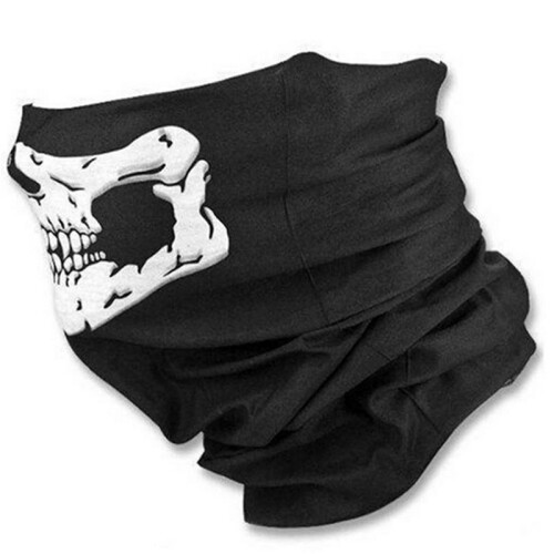 4PCS Cool Bicycle Ski Half Face Mask  Scarf Multi Use Neck Warmer COD