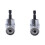 2X New 105 Degrees 1/4 Inch Extension Hex Drill Bit Adjustable Hex Bit Angle Driver Screwdriver Socket Holder 1