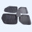 Durable Full Coverage Car Floor Mat Grey 1