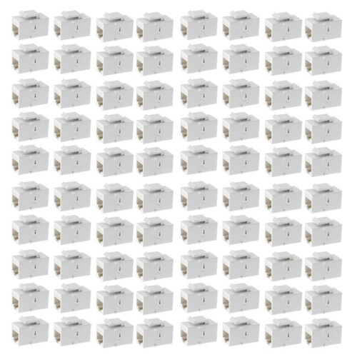 Ethernet  Coupler, 80Pack Cat6 RJ45  Jack Inline Female Connectors
