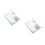 2Rolls Silver Static Cling Privacy Film Way Glass Window 5