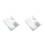 2Rolls Silver Static Cling Privacy Film Way Glass Window 7