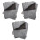 300Sheets Dark Grey Carbon Paper A4 Transfer Copy Sheets for Tracing 2