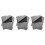 300Sheets Dark Grey Carbon Paper A4 Transfer Copy Sheets for Tracing 3