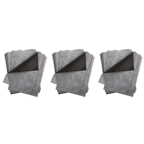 300Sheets Dark Grey Carbon Paper A4 Transfer Copy Sheets for Tracing 2