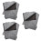 300Sheets Dark Grey Carbon Paper A4 Transfer Copy Sheets for Tracing 6