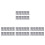 40Sheets Durable PVC Number Letter Decals Self-Adhesive Assorted Color 2
