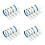 20Rolls Easy Peel Multi-Function Artist Tape for Painting and Labeling 4