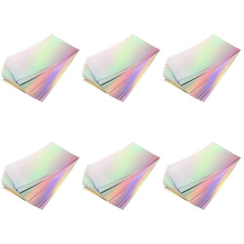 60Sheets Multi-Use Holographic Paper for DIY and Handcrafts 1