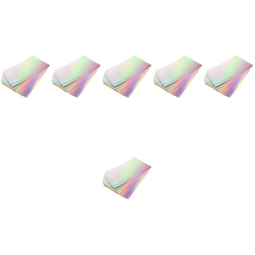 60Sheets Multi-Use Holographic Paper for DIY and Handcrafts 2
