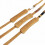 Electric & Acoustic Guitar Shoulder Belt Strap Stringed-brown 5
