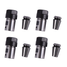 4 Unids C20 Er16 32L 8Mm Barra de Sujeción del Motor del Husillo 4 Unids Er16-1 / 8 (3.175) mm Collet
