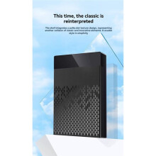 Carcasa para Disco Duro Externo USB 3.0 de 3,5 Pulgadas con Adaptador A USB 3.0 y Enchufe Europeo.