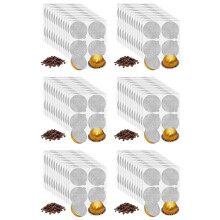 Selos de Tampas de Folhas de Alumínio - Cápsulas de Café Reutilizadas 720 Unidades, para Vertuoline Vertuo Reutilizar Cápsulas de Café Selos de