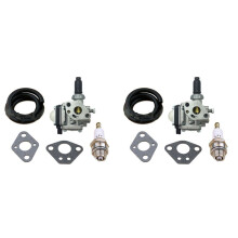 2X Kit de Junta Do Carburador para Peças de Carboidrato Do Aparador  TH43 TH48 KBH48A