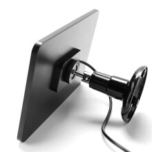 2X Wasserdichtes 10-W-Solarpanel-Ladegerät für Home Security Camera Solarzellenbetriebenes Ladegerät mit Ladekabel, Schwarz