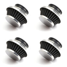 4pcs 42MM Air Filter for 47Cc 49Cc Super Pocket Bike Upgrade Kit Dirt Bike Atv Quad Aluminium Air Filter Silver