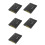5X 2 em 1 Combine M.2 NGFF Chave B e MSATA SSD para Adaptador SATA3 2.5 com Caixa de Plástico SSD 1