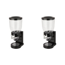 2X Multifunctional Cereal Dispenser,Single Control Storage Container for Kitchen Organization Household Food Bottle