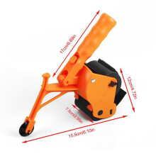 2X Masking Applicator Long Handle Painter Tape Dispenser Beauty Seam Tape Pasting Wall Floor Tile Paint Tape Roller