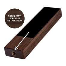 2X Wooden Chalkboard Tap Handle for Beer Keg Beer Tower Dispenser Beer Tap Bar Tools with Chalkboard Writable Christmas