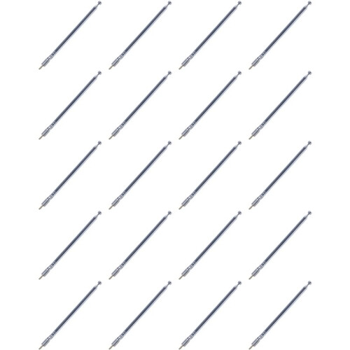 20X Antena Telescópica de Substituição de 49 cm 19,3 Polegadas 6 SeçõEs para TV de Rádio