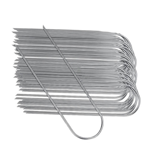 Attaches de paysage en forme de U de 6 pouces de Long, 100