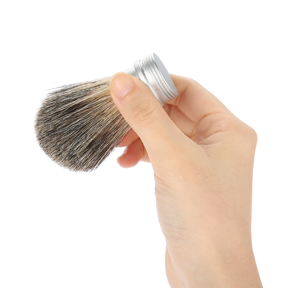 Aluminum Shaving Brush for Wet Shaving