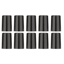 10 PCS Iron Rubber Sleeve Black .370 Diameter Rubber Sleeve Height 19mm Iron Ring