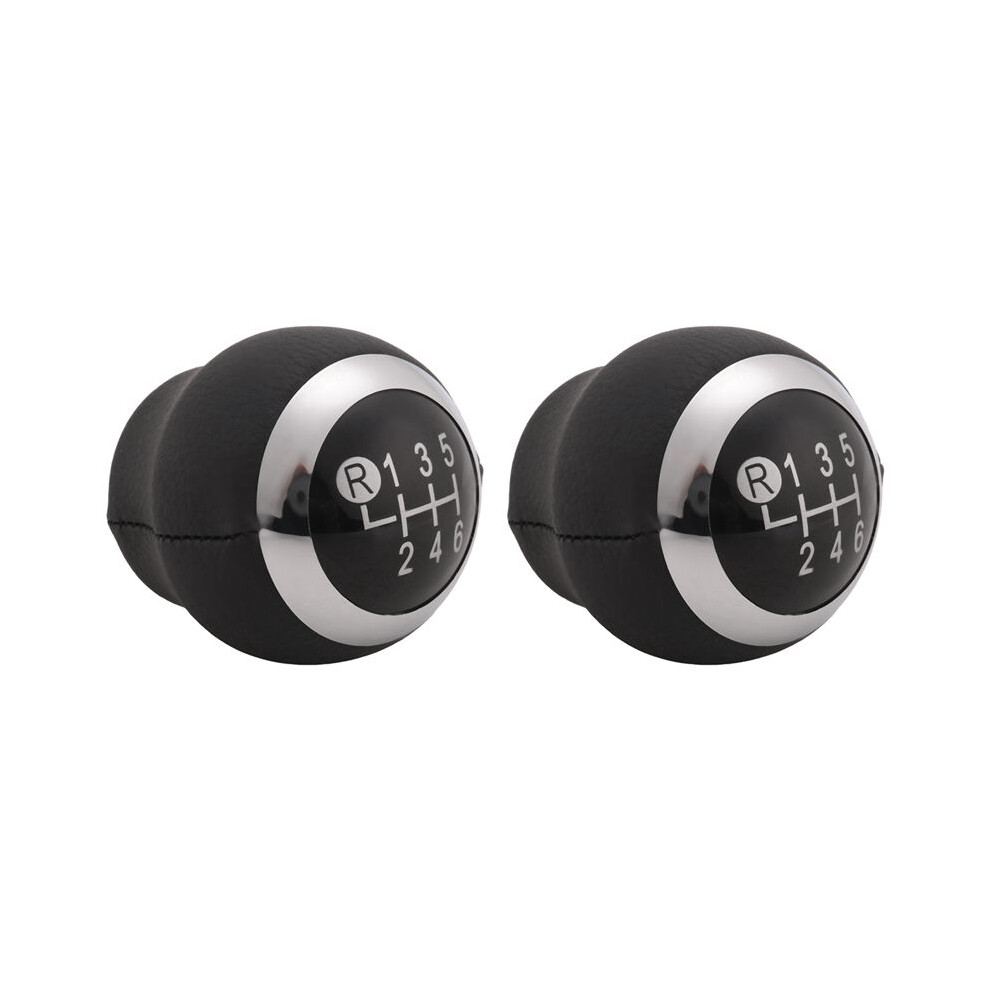 2X 6 Speed Car Manual Gear Shift Knob Lever Shifter Knob Handball For Rav4 Avensis Yaris Verso Auris Aygo 4712181042668