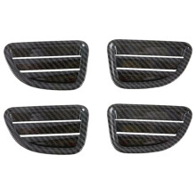 4Pcs for Pajero Sport Montero Shogun Sport 16-20 ABS Interior Front Upper Air Vent Outlet Cover Trim