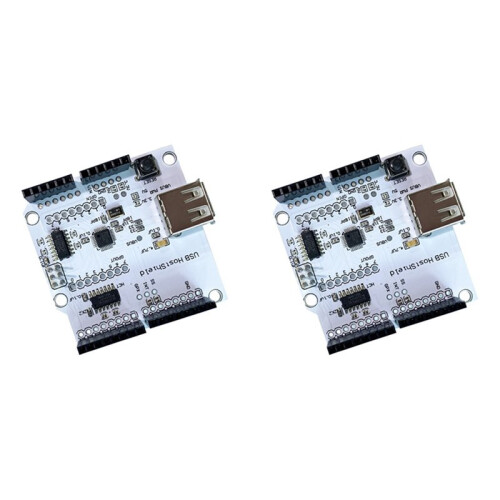 2X MAX3421 USB Host Shield 2.0 pour   MEGA ADK Compatible pour Android ADK DIY Carte de Module Électronique