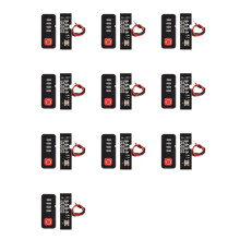 10X Electric Drill Battery Indicator LED Display for 18V /21V Lithium Batteries 18650 Capacity Visual Tool