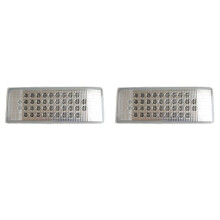 2X 24V Truck Front Headlights Fog Lights Assembly for FH12 Truck LED Daytime Running Lights Fog Lamp