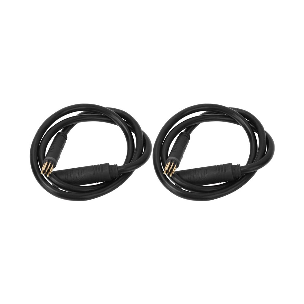 2X 9 Pin E-Bike Motor Extension Cable, Female To Male Electric Bike Wire, Wheel Motor Extension Cable(1.5X600mm) 4713344577652