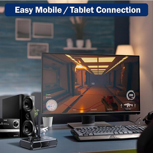 Δέκτης Bluetooth 5.3 για οικιακό στερεοφωνικό, προσαρμογέας Bluetooth RCA, ήχος μουσικής 1