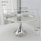 Multipurpose Round Cake Stand 304 Stainless-short legs 25cm 6