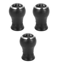 3X Handball mit 5 Gang Schalt Knauf für Yaris Auris 2005 2006 2007 2008 2009 2010 Schwarz
