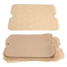 100 PeçAs de Papel para Fritadeira de Ar com Furo de Ar Forros de Papel para Fritadeira de Ar Foodi FG551 AcessóRios