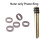 5 Piece/Lot 40mpa 30mpar Two-Stage Piston Ring PCP Air Compressor Second Stage Piston Ring 3