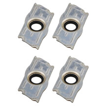4-Teiliges Set Dichtungsplatten für Kraftstoffeinspritzdüsen 03L103113 für A3, Mk2, A4, A5 und Q7 (Autozubehör)
